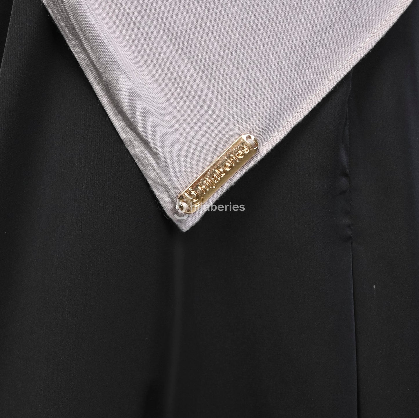 Kesa Tencel Pashmina Kaos Hijaberies - Biscuit