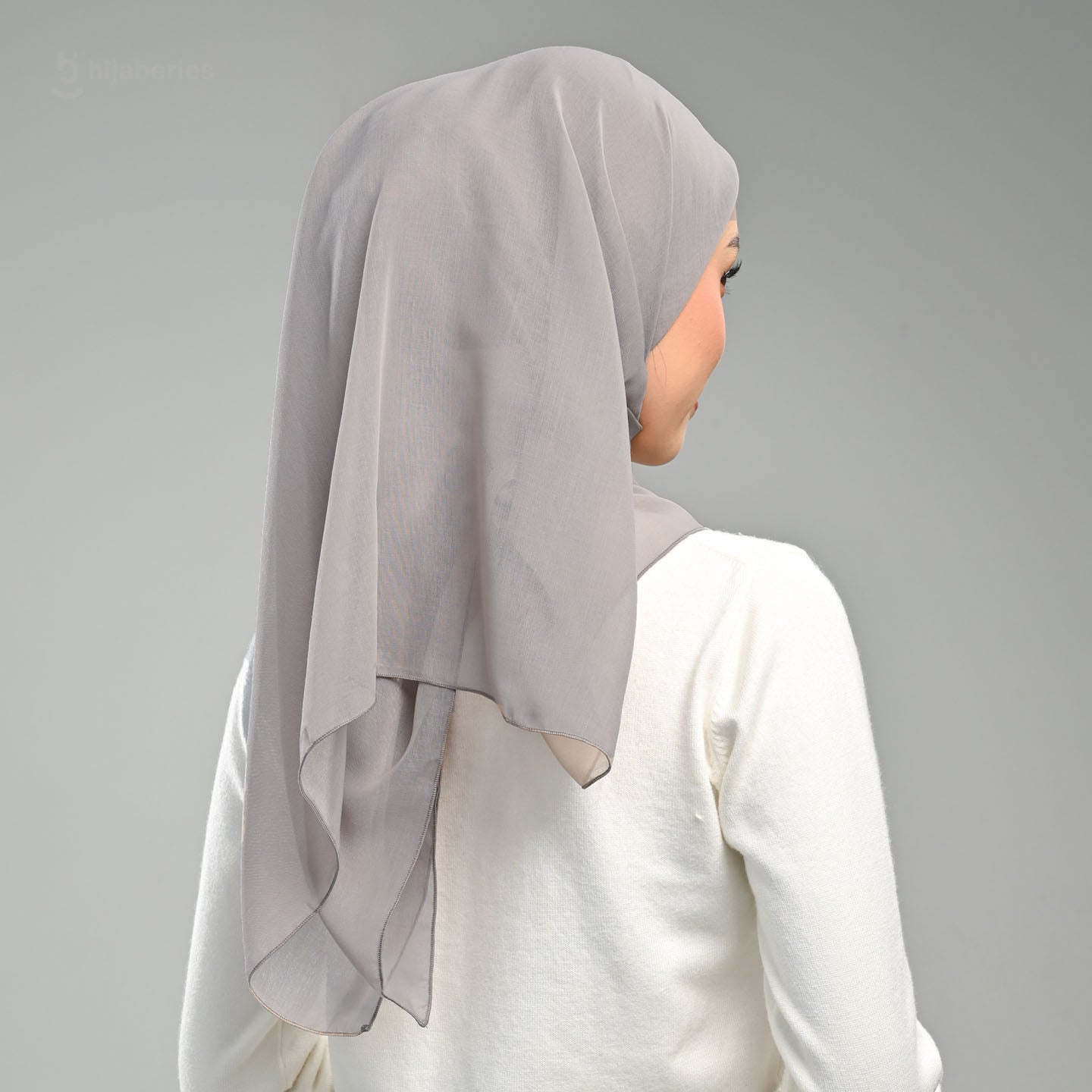 Paris Basic Japan Neci 4 Sisi Hijaberies - V2 Grey