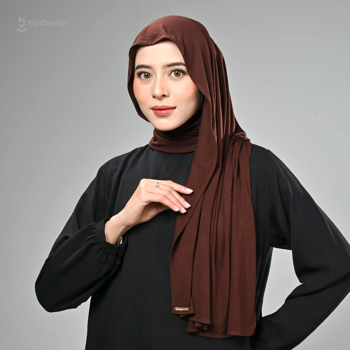 Hijaberies Kesa Pashmina Kaos (Pashmina bahan Rayon Spandex dan Tencel Modal)