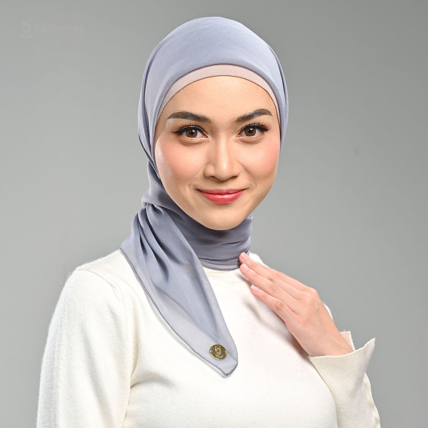 Paris Basic Japan Neci 4 Sisi Hijaberies - V2 Lav Blue