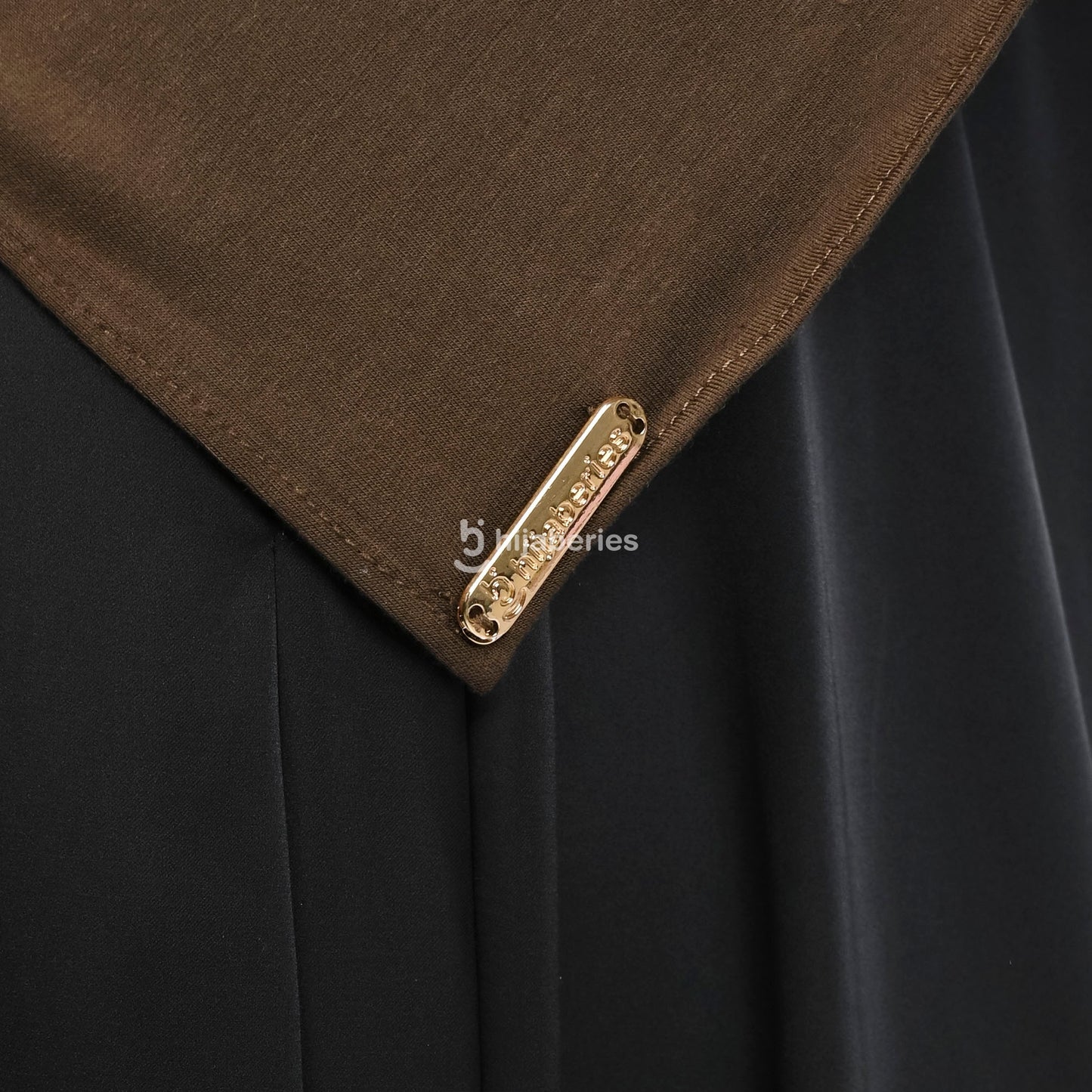 Kesa Tencel Pashmina Kaos Hijaberies - Mahogany