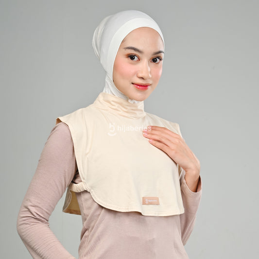 Inner Manset Leher Hijaberies - Biscuit