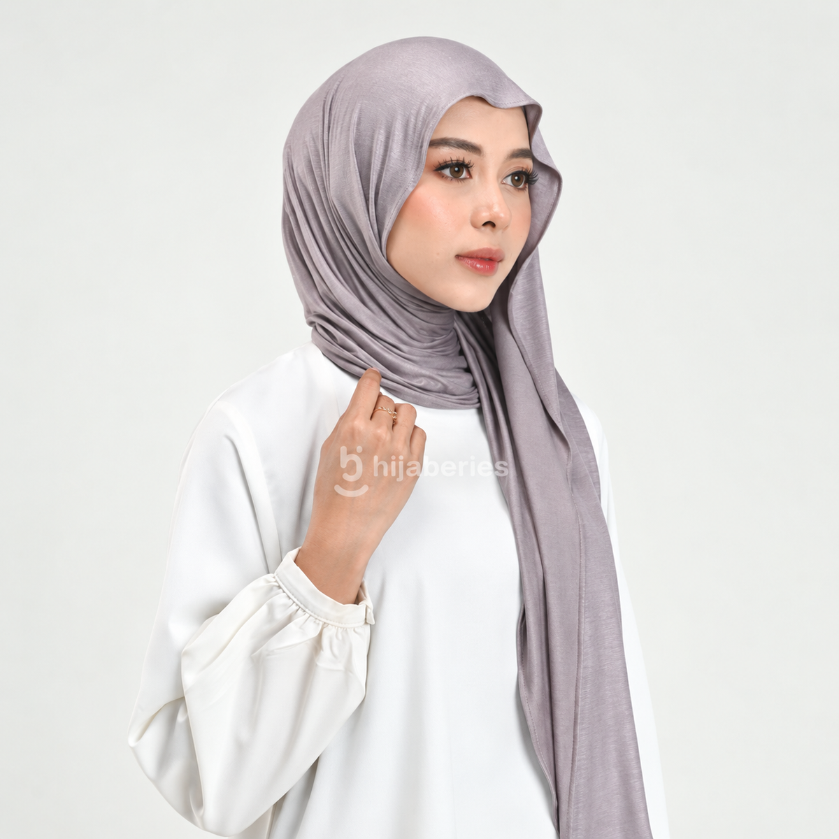 Pashmina Viscose Bamboo – Platina Grey