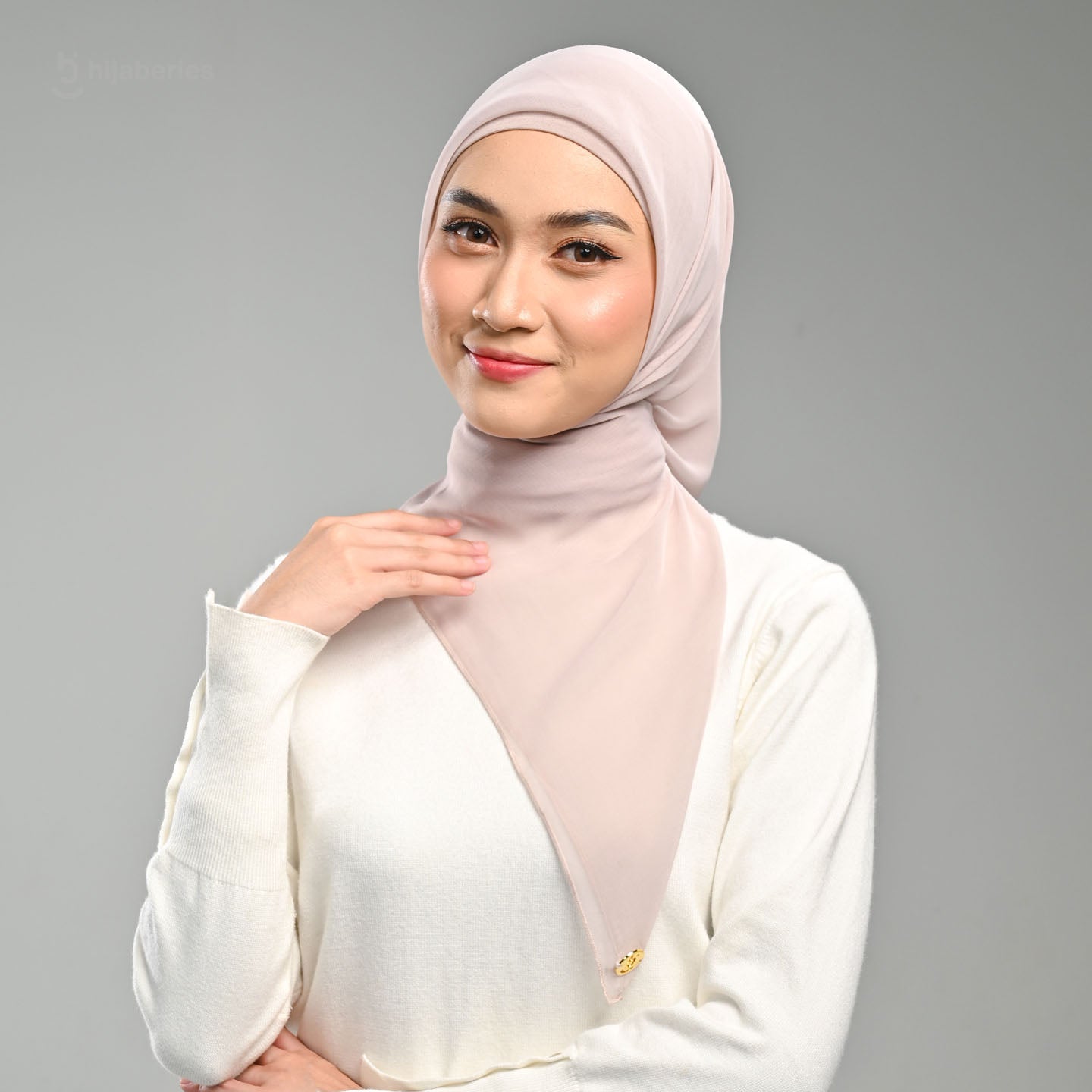 Paris Basic Japan Neci 4 Sisi Hijaberies - V2 Rose Quartz
