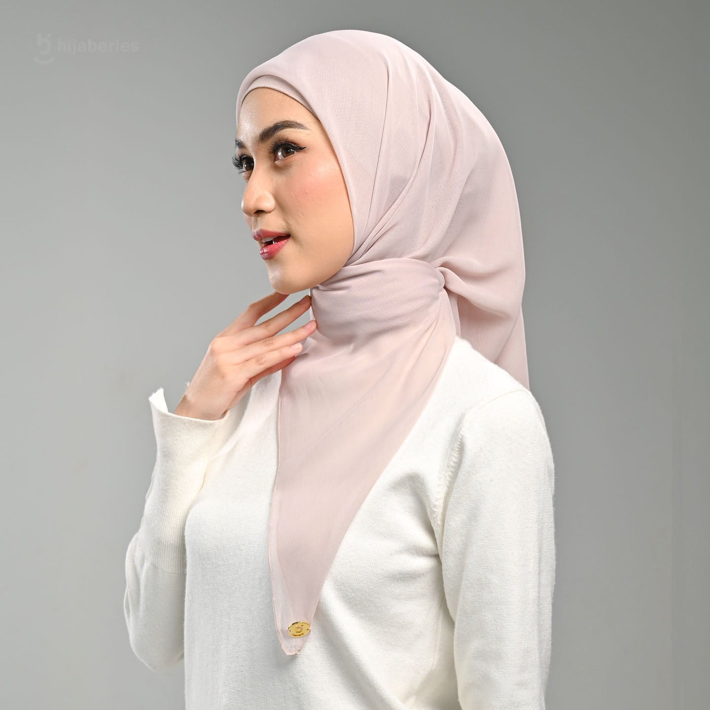 Paris Basic Japan Neci 4 Sisi Hijaberies - V2 Rose Quartz
