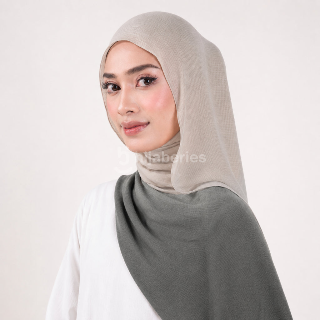 Hijaberies - Aire Gradient Pashmina (Soft Knit Pashmina Motif)