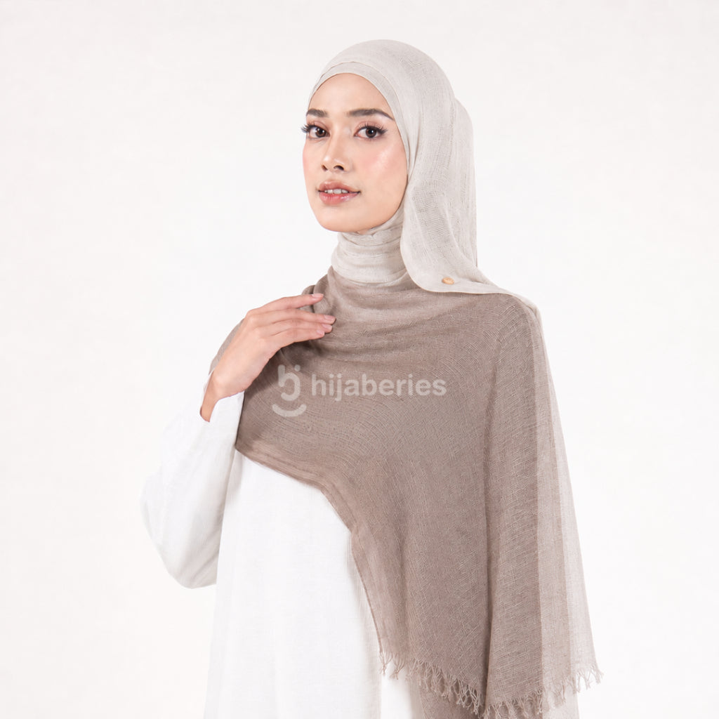 Pashmina Festive – Biscuit