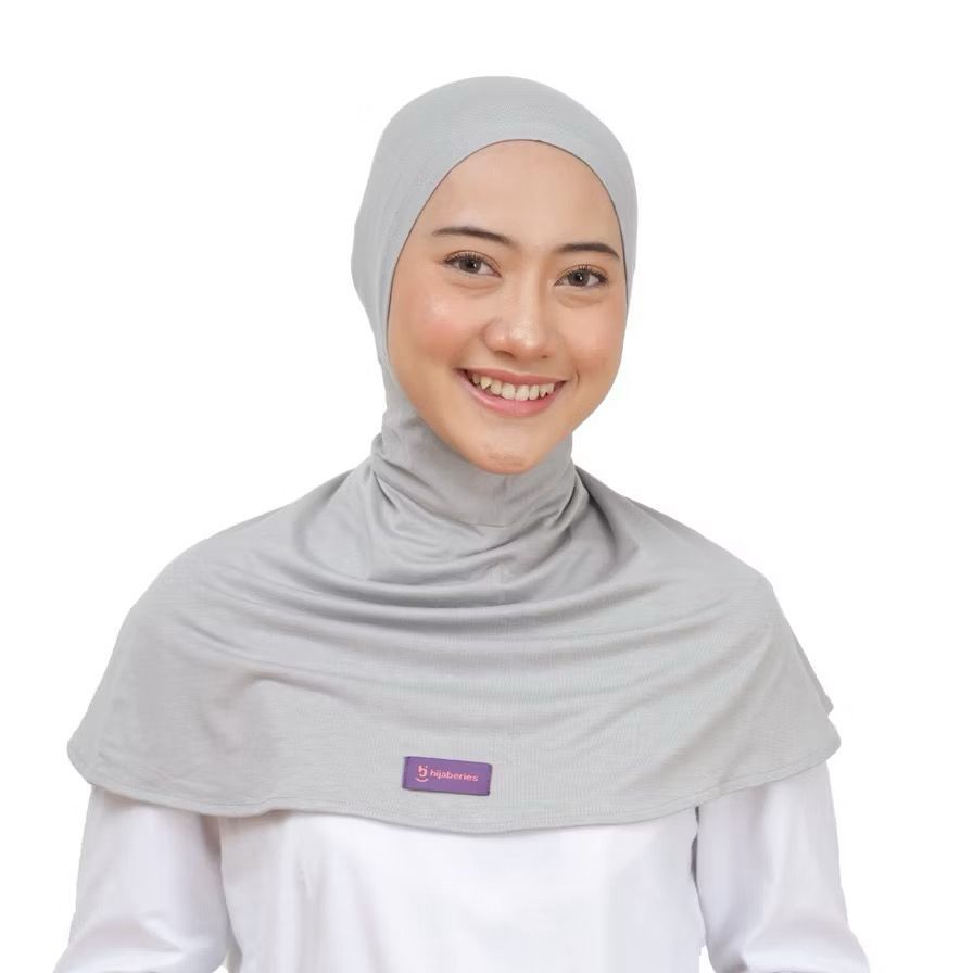 Hijaberies - Inner Hijab Ninja Button (Ciput Model Ninja Bahan Cotton Rayon)