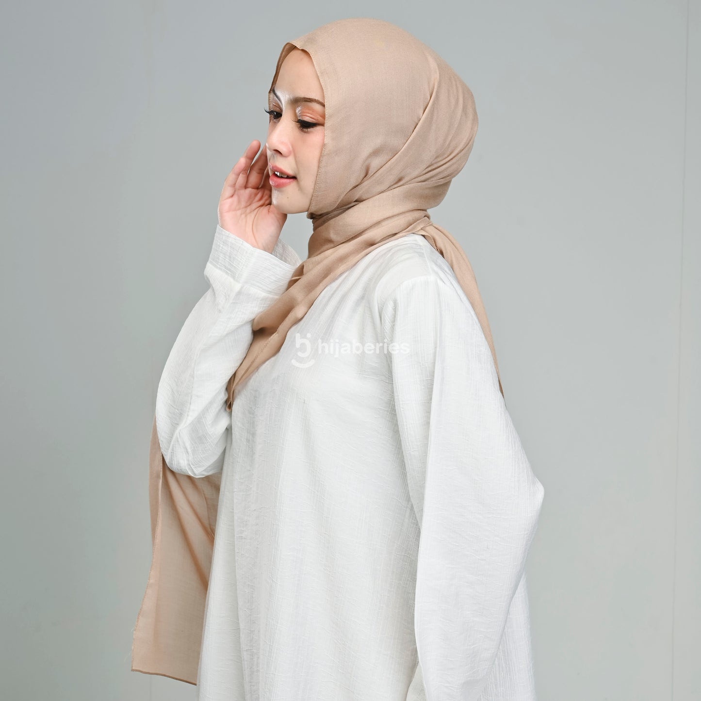 Pashmina Viscose Hijaberies - Khaky