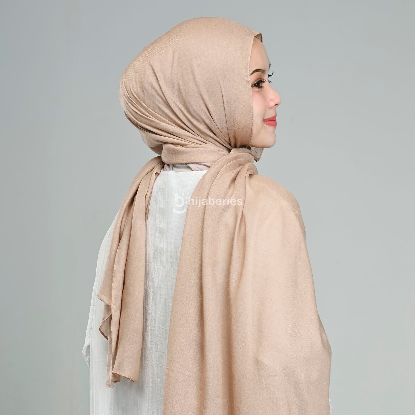 Pashmina Viscose Hijaberies - Khaky