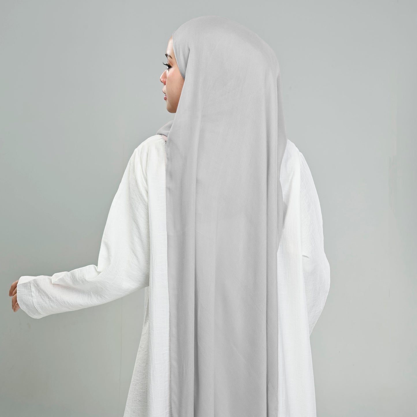 Pashmina Viscose Hijaberies - Light Grey