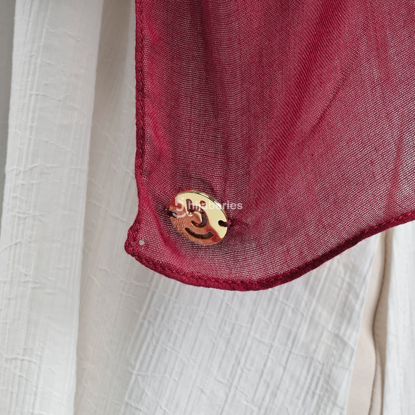 Pashmina Viscose Hijaberies - Maroon