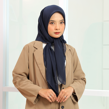 Emily Square All Fit Hijaberies - Navy