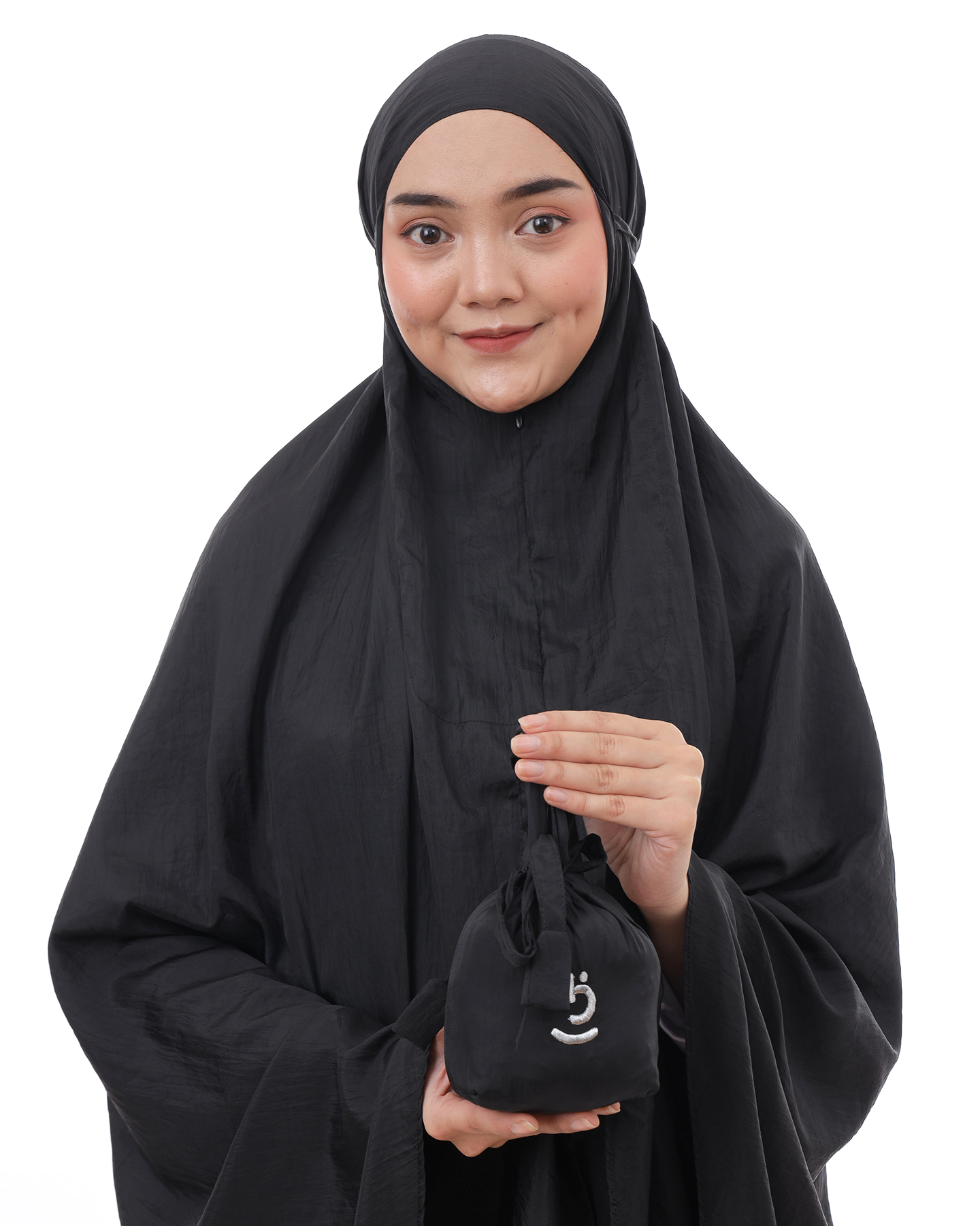 Aurel Travel Prayer Set Hijaberies - Black