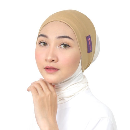 Hijaberies -  Inner Hijab Bandana (Ciput Model Head Band Ringan dan Anti Pusing)