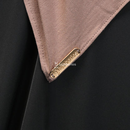 Kesa Tencel Pashmina Kaos Hijaberies - Affogato
