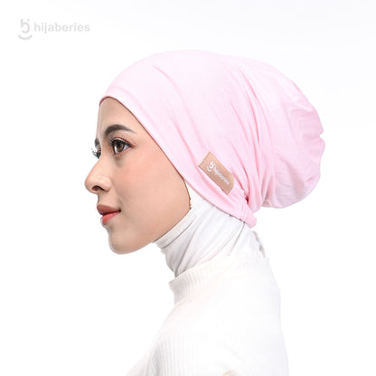 Hijaberies - Inner Hijab Arab (Ciput Arab Model Karet atau Tali Bahan Cotton)