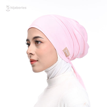 Hijaberies - Inner Hijab Arab (Ciput Arab Model Karet atau Tali Bahan Cotton)