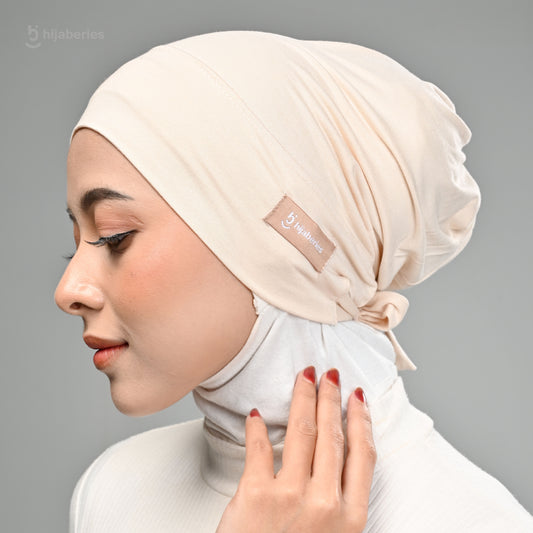 Inner Hijab Arab Tali Hijaberies - Biscuit New