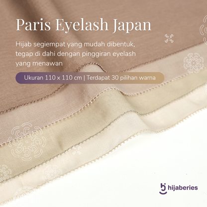 Paris Eyelash Japan Hijaberies - Black