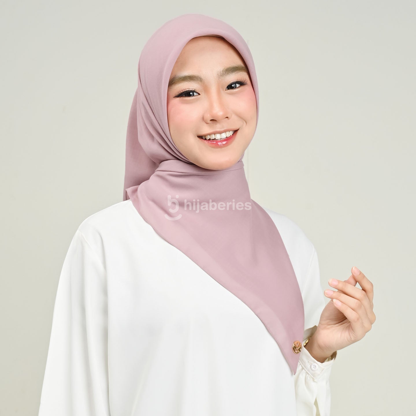 Hijaberies - Baby Voal Square (Hijab Segiempat Voal Exclusive Ukuran 110x110 cm)