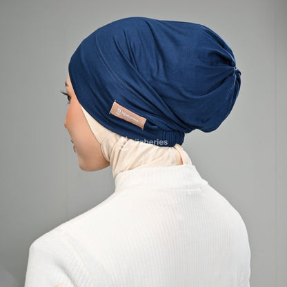 Hijaberies - Inner Hijab Arab (Ciput Arab Model Karet atau Tali Bahan Cotton)