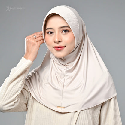 Bergo Basic Reguler - Ivory