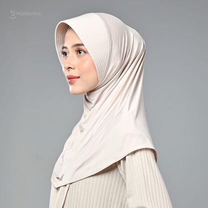 Bergo Basic Reguler - Ivory