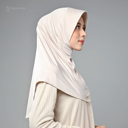 Bergo Basic Reguler - Ivory