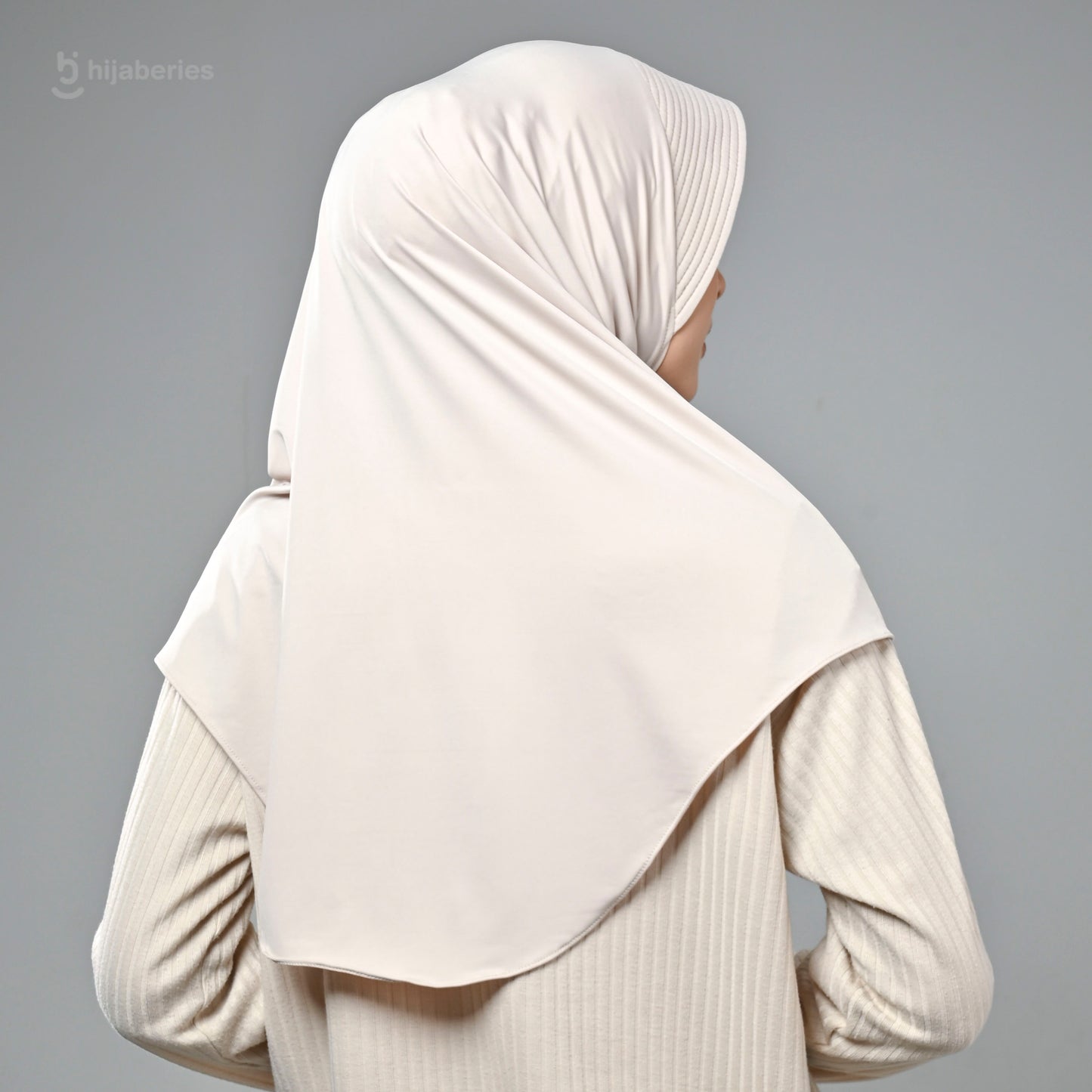 Bergo Basic Reguler - Ivory