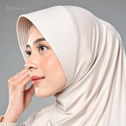 Bergo Basic Reguler - Ivory