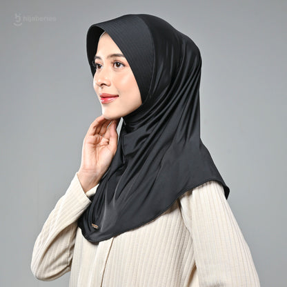 Bergo Basic Reguler - Black