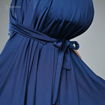 French Khimar Reguler - Navy