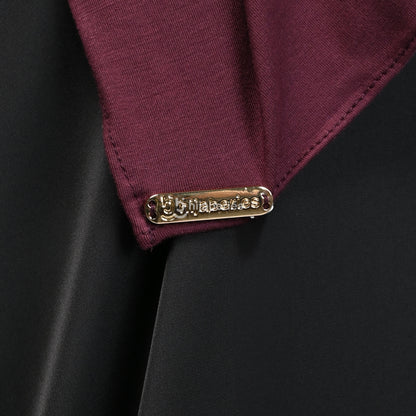 Kesa Tencel Pashmina Kaos Hijaberies - Burgundy