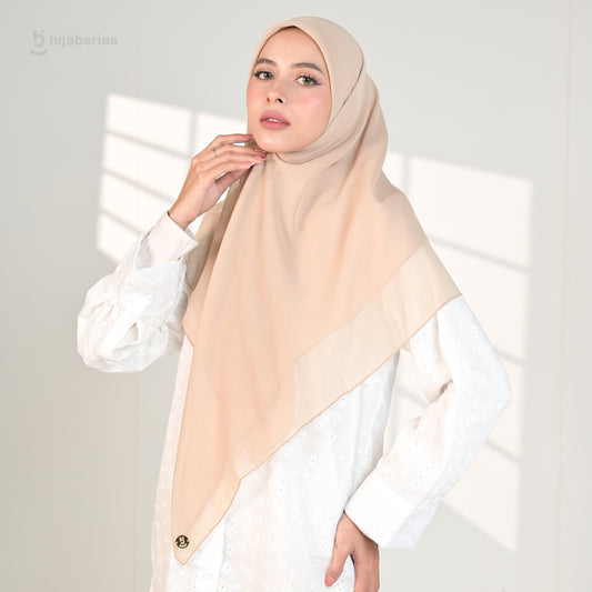 Paris Basic Japan Neci 4 Sisi Hijaberies - Beige