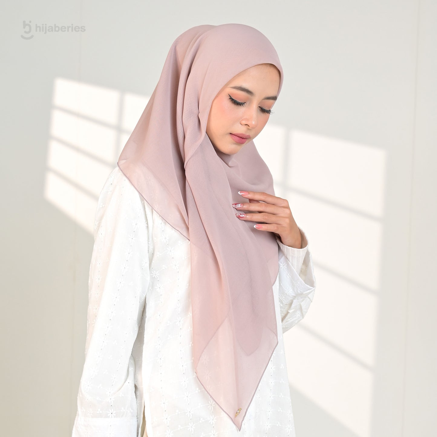 Paris Basic Japan Neci 4 Sisi Hijaberies - Blush