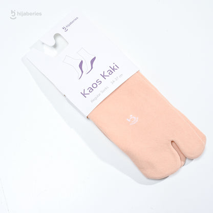 Reguler Jempol Sock (Full Cream) - Kaos Kaki Wanita