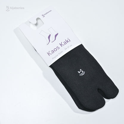 Reguler Jempol Sock (Black) - Kaos Kaki Wanita