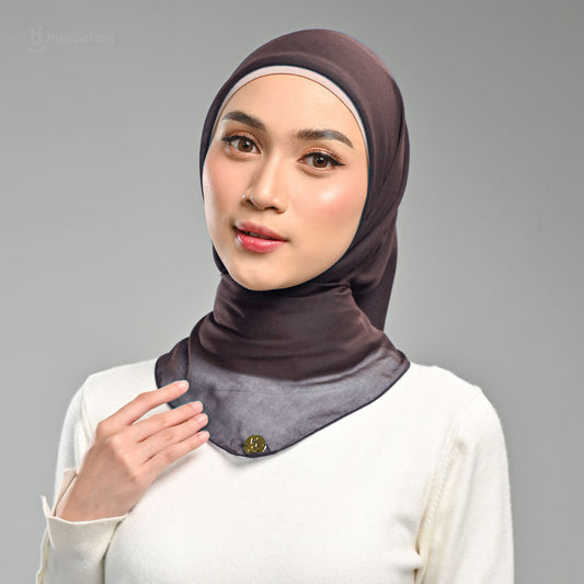 Paris Basic Japan Neci 4 Sisi Hijaberies - V2 Major Brown