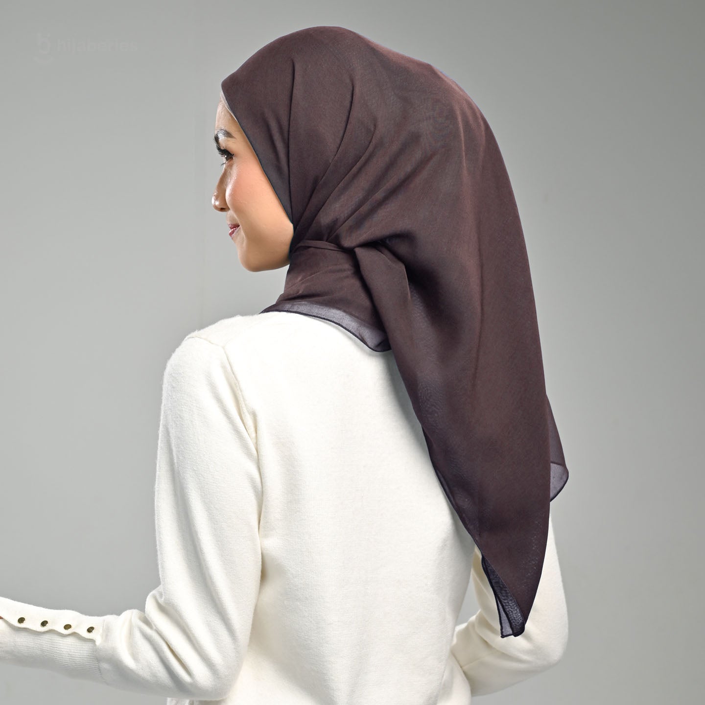 Paris Basic Japan Neci 4 Sisi Hijaberies - V2 Major Brown