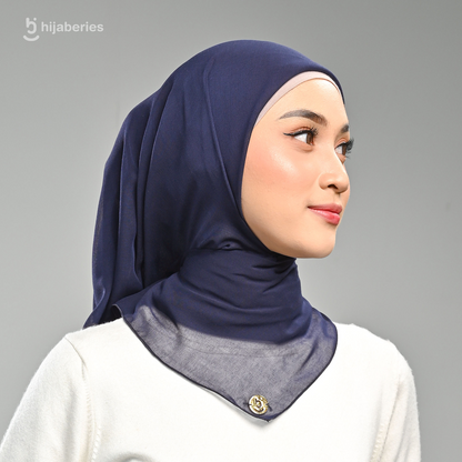 Paris Basic Japan Neci 4 Sisi Hijaberies - V2 Dark Navy