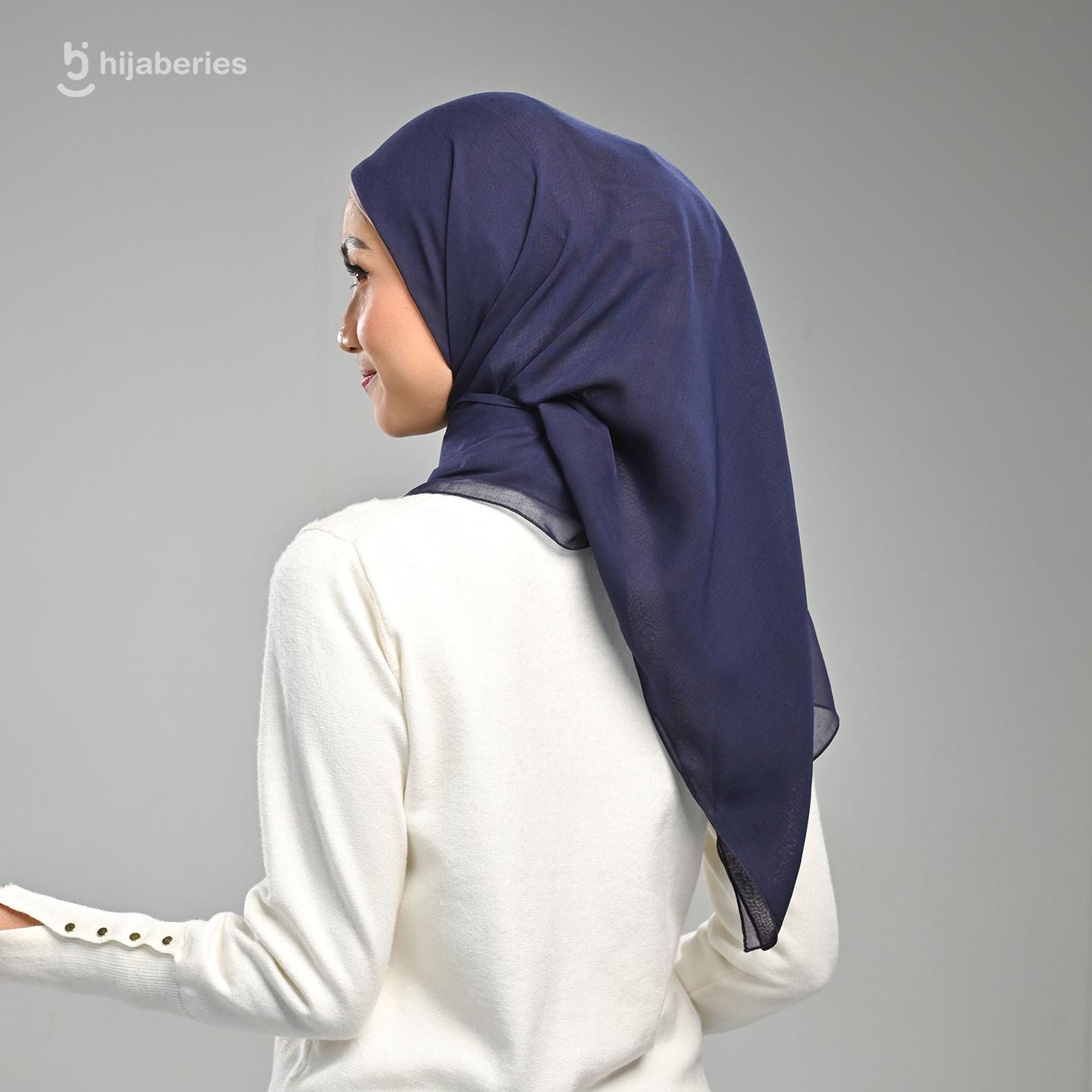 Paris Basic Japan Neci 4 Sisi Hijaberies - V2 Dark Navy