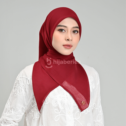 Hijaberies - Paris Legend (Hijab Segi Empat 110x110 cm)