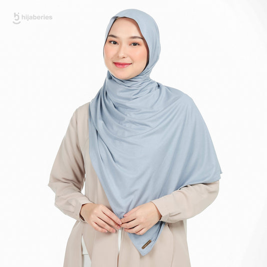 Kesa Pashmina Kaos Hijaberies - Dust Blue