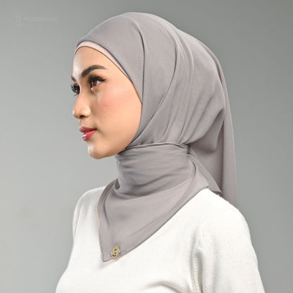 Paris Basic Japan Neci 4 Sisi Hijaberies - V2 Grey