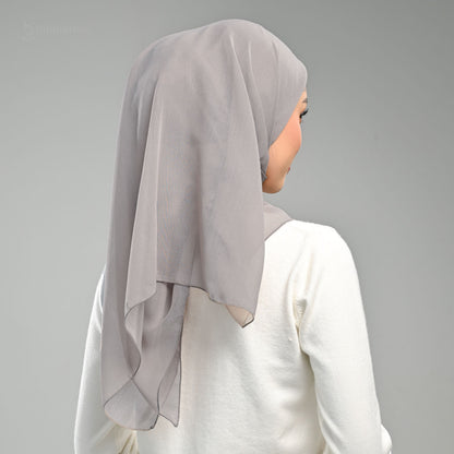 Paris Basic Japan Neci 4 Sisi Hijaberies - V2 Grey