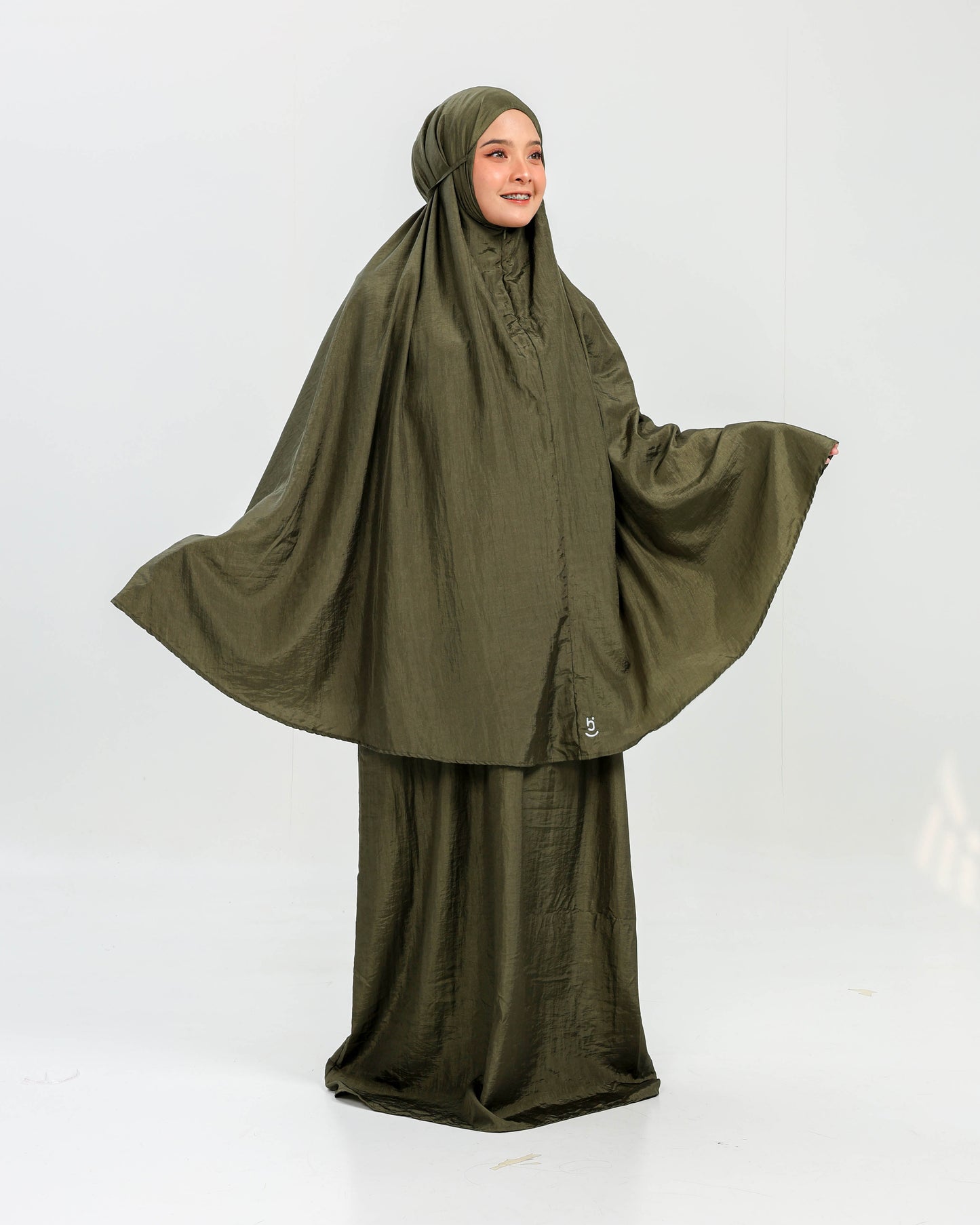 Aurel Travel Prayer Set Hijaberies - Army