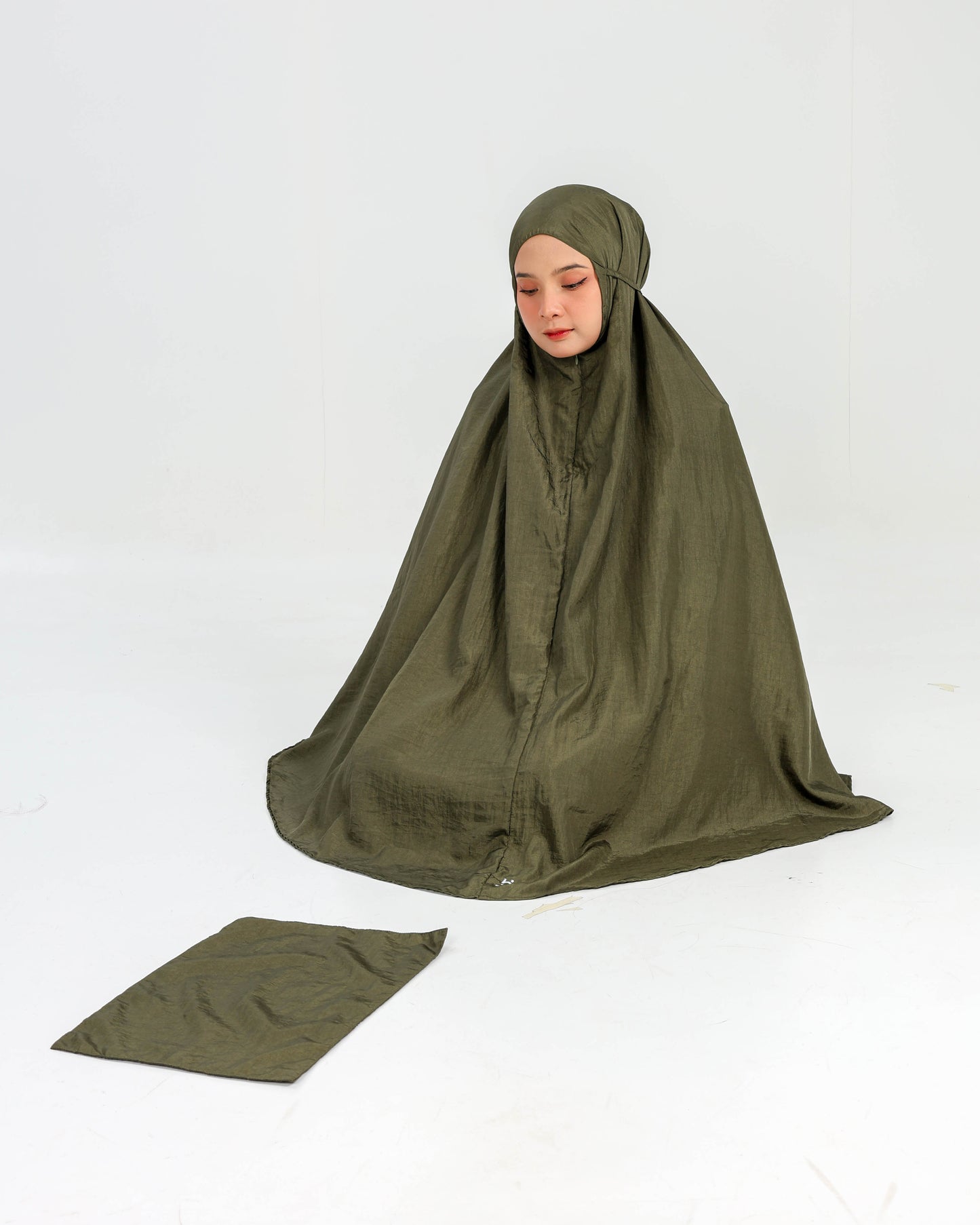 Aurel Travel Prayer Set Hijaberies - Army