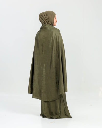 Aurel Travel Prayer Set Hijaberies - Army