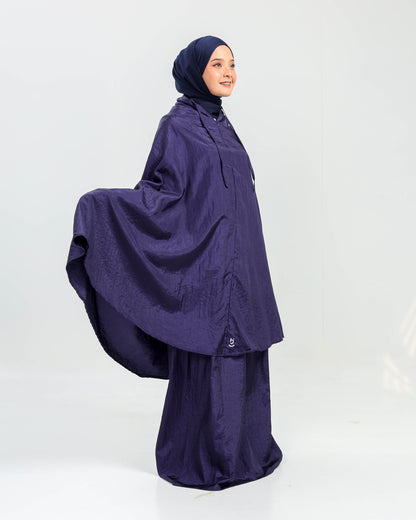 Aurel Travel Prayer Set Hijaberies - Navy